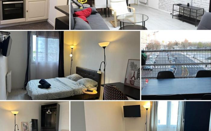 Apartment-Proche RER- 2 bedrooms & 4 double beds