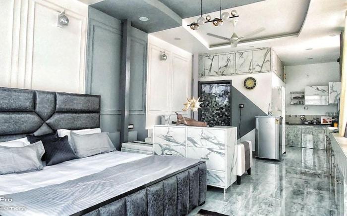 Sky view Villa (independent, luxurious
Wi-Fi, AC
