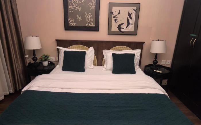 Wuchao Mist Nest - Xiexin Two Rooms and One Living Room Vintage Warm Suite