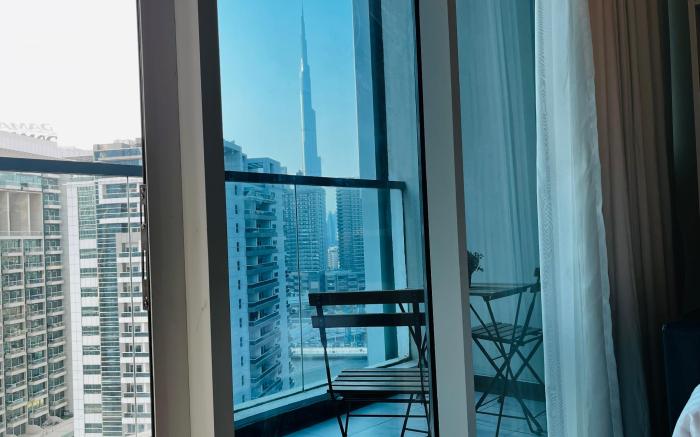 Marvellous Burj Khalifa View Studio, in Downtown