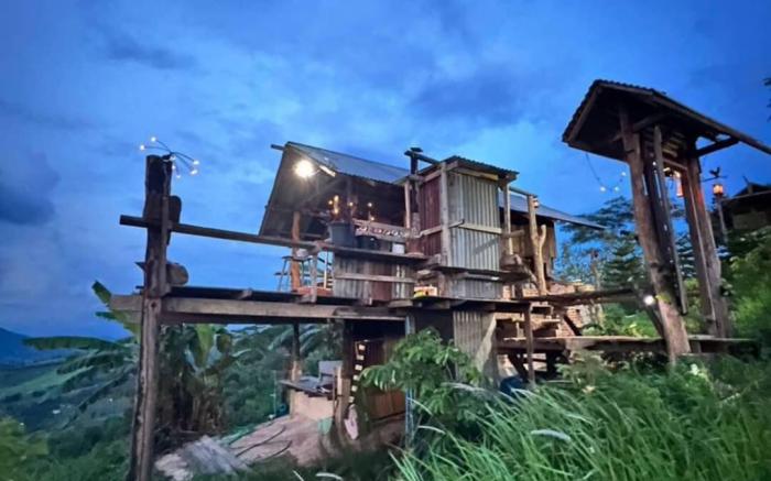 House on the mountain & camp ground  Dala Hut