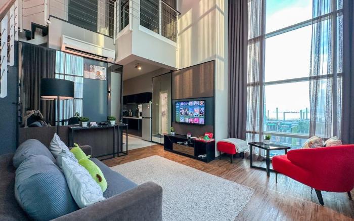Maritime l SeaView 2BR Duplex Luxe Suite l 8PAX