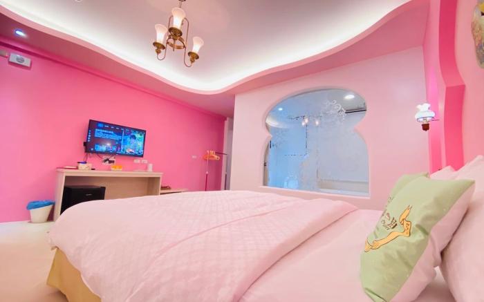 Kenting Ocean King Room恆春鎮海景雙人房帶陽台，私人衛浴浴缸，步行沙灘三分鐘b