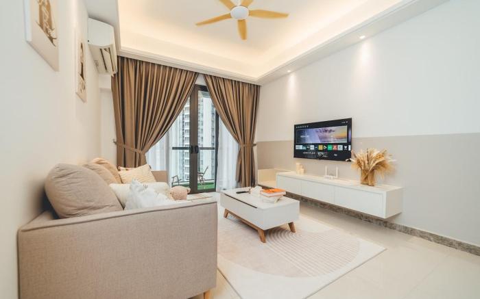 CIQ Balcony Seaview Chic Vibe 3BR RNF Princess