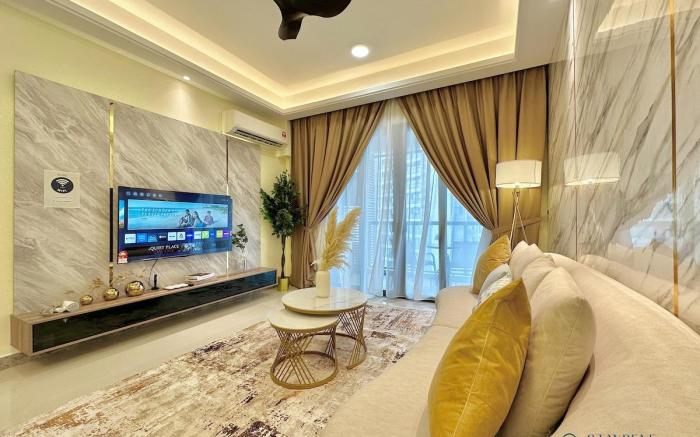 Luxurious 2 Bedroom/4Pax•R&F Seine Region•NearCIQ