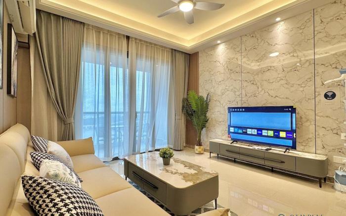 R&F Seine Region•2Bedroom/4Pax/SeaView/Free WiFi