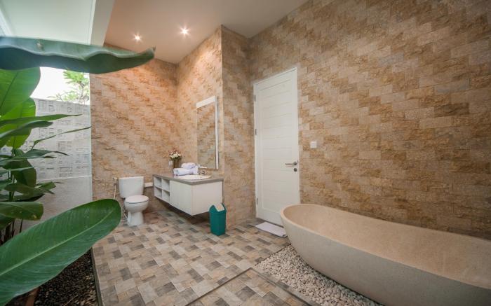 Villa Tirta Padi 3 BR with ricefield view