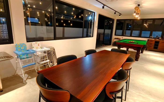 SunsetChalet:25+5pax@Pool/Snooker/Bathtub/Playgrnd