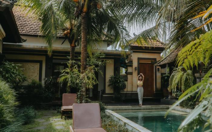The Green Garden Ubud Pool View Room