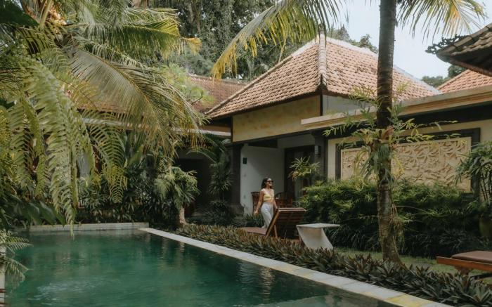 The Green Garden Ubud Pool View Room