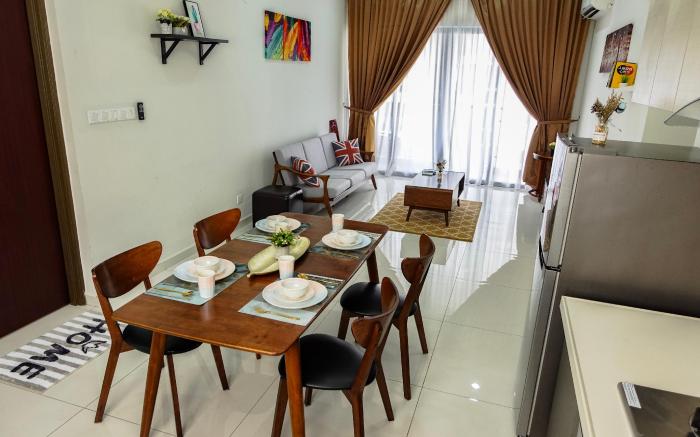 Captivating 3BR Family Home Danga Bay (ᵔᴥᵔ)