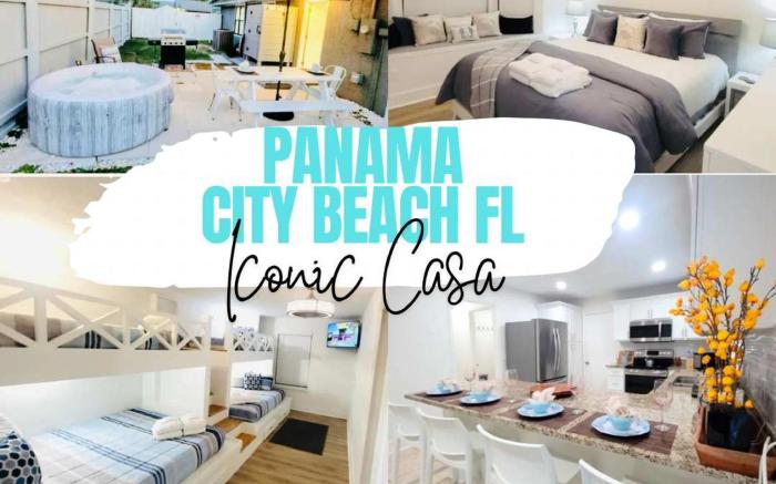 Stunning  4BD Jacuzzi - 4 Min To Beach Panama City