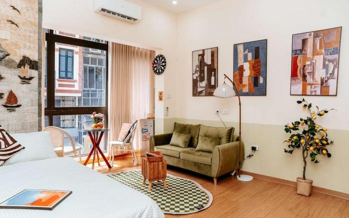 City View Apartment•2Q.beds•5' to HoanKiemLAKE