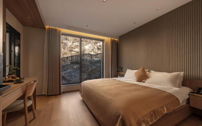 Qingdao Wushe Yujianshanju Tangchi Seaview Hotel