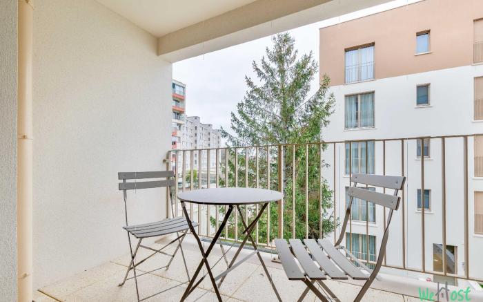Modern Apt with Balcony -6P-Proche Disney/Paris