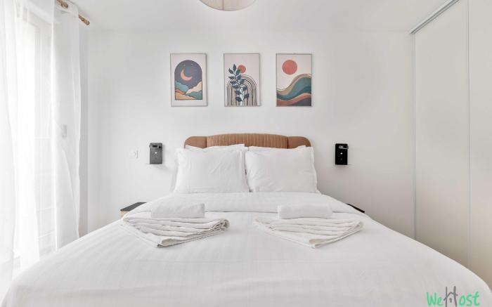 Modern Apt with Balcony -6P-Proche Disney/Paris