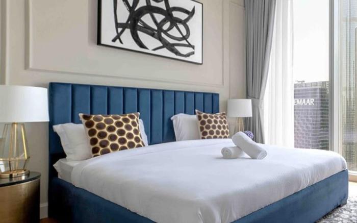 Luxurious 4BR, Burj Khalifa & full fountain view