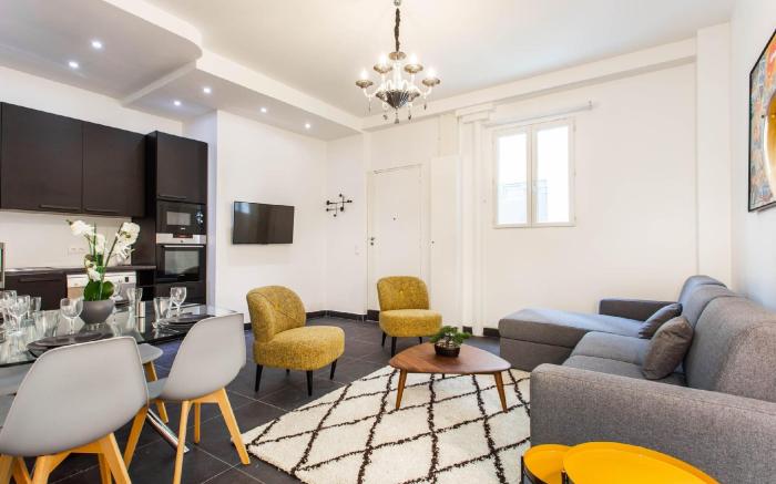 Charming apartment with AC -2BR/8P- Bastille