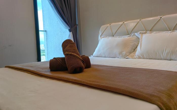 High Floor|Near Airport|Cozy Room|K Avenue 4 Pax