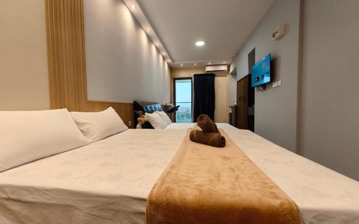 High Floor|Near Airport|Cozy Room|K Avenue 4 Pax