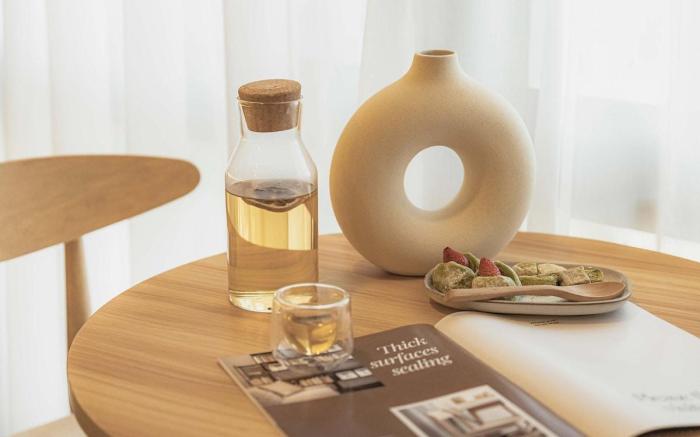 Sunbeams Weave Through a Zen Haven