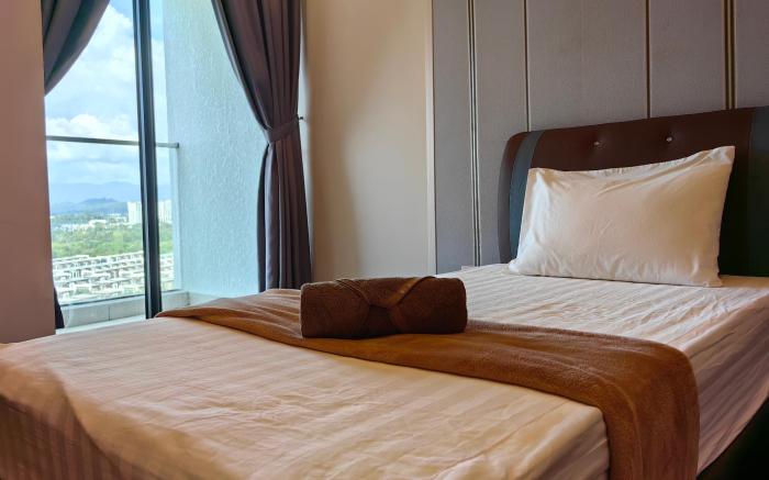 High Floor|Near Airport|Cozy Room|K Avenue 3 Pax