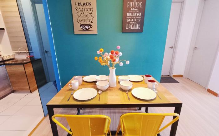 Wave 2BR 4 Pax B07 CityView - NetFlix/Parking/WiFi