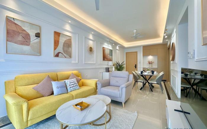 R&F SeineRegion 2Bedroom/4Pax•WiFi/Netflix/NearCIQ