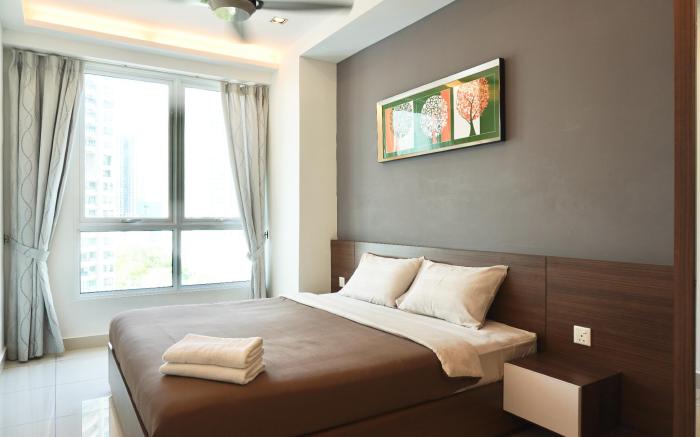 Cozy 2B2R w/Balcony  #6Pax #Seaview #Gurney Drive 