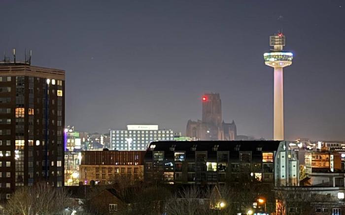 Liverpool city center penthouse apartment