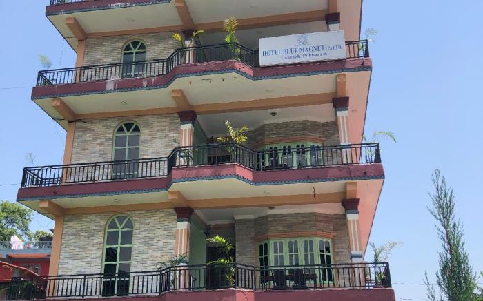 Hotel blue Magnet