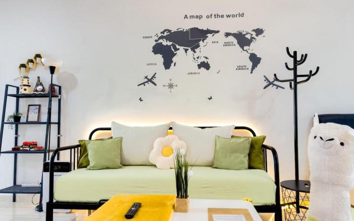 Comfy Sunny Suite /w Skypool 2BR 11pax @GeorgeTown