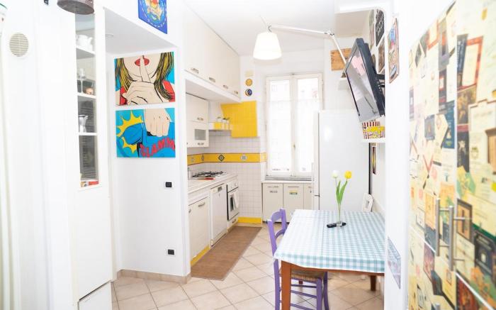 Retro apartment 15 minutes from Tiburtina Metro B