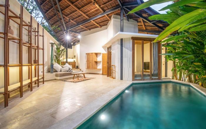 BA Villa 4 · 1BR · Lush 1-BR Villa with Pool, 4 Mins to Echo Beach,