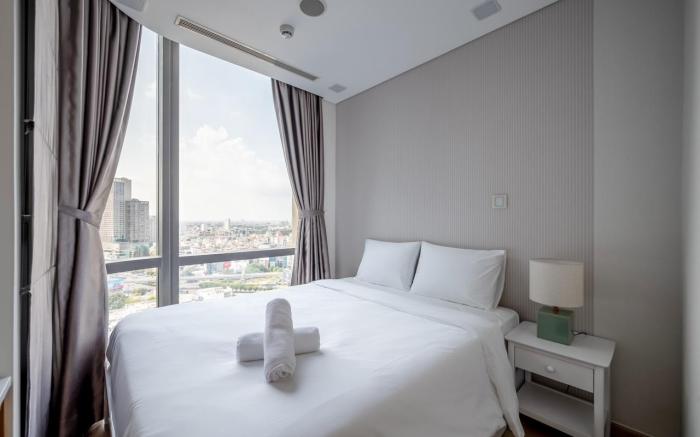 2PN 80m2 -Vinhomes Central Park view đẹp,ban công