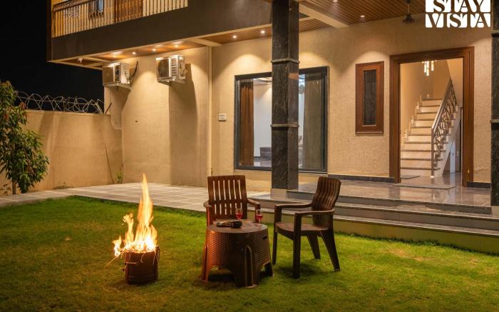 StayVista at The Binclave with Bar and Pool
