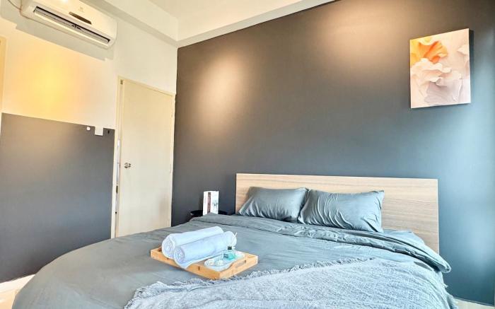 D’Summit 1BR modern kempas netfx 1406