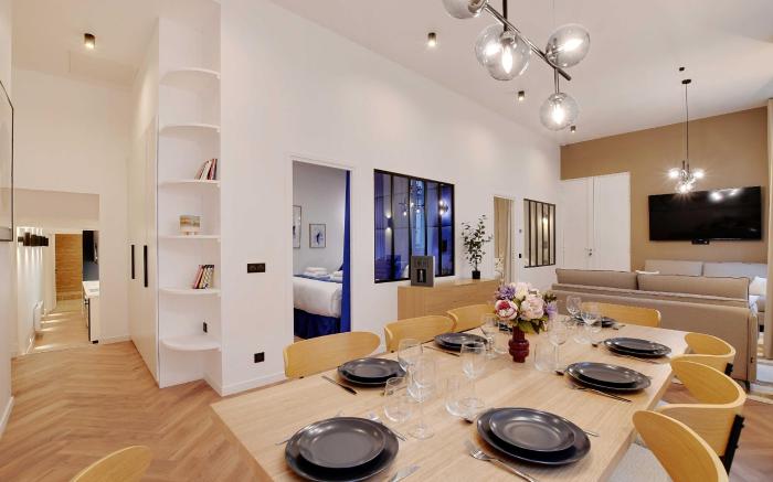 Chic apartment - 2BR/6P - Parc Monceau