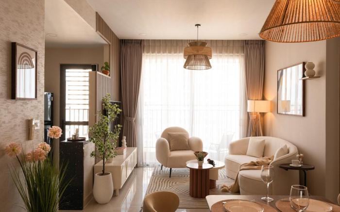 LuxeStay - Cozy 3-Bedroom River View, 5min BuiVien