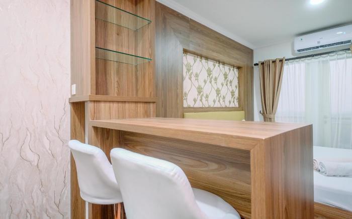 Minimalist Cozy Studio Sentul Tower By Travelio