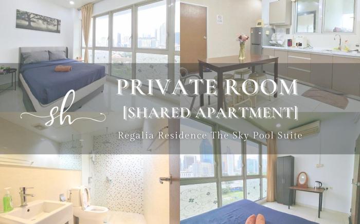 Private Room in Shared Apt | KLCC Sky Pool R5 A52