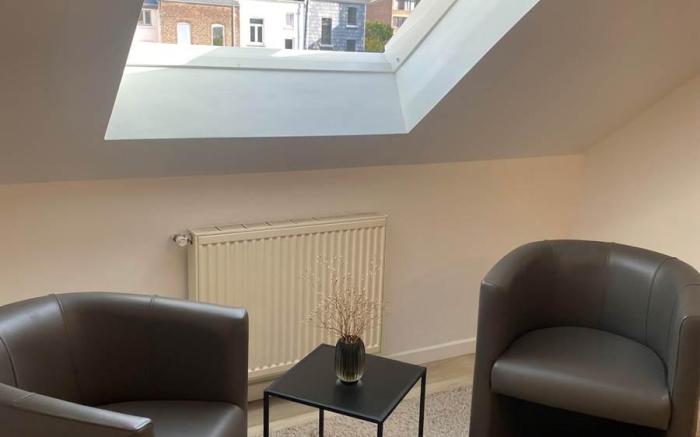 Cozy apartment with island bath