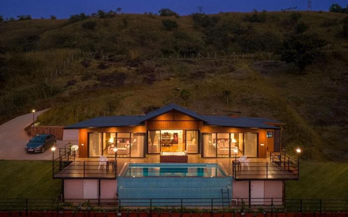 4 BHK Paradise w Pawna Lake View by Jalanta Stays