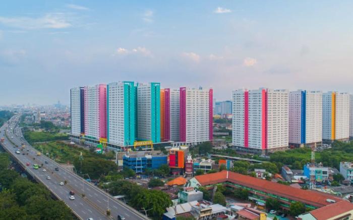 Room Apartemen Green Pramuka City by Pergiterusid 