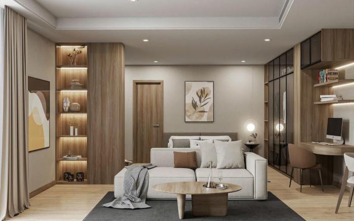 XOI Lumi_303_Lakeside 1BR-50m²_Kitchen&Laundry@CBD