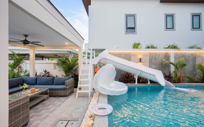 Best Fun Pool Villa วิลล่าพัทยาใกล้หาดจอมเทียน 