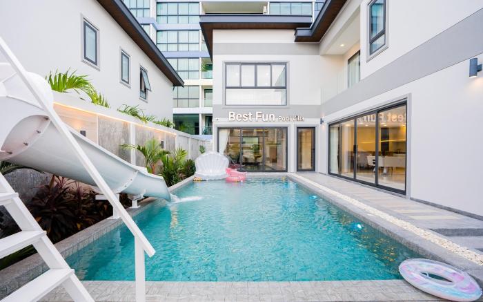 Best Fun Pool Villa วิลล่าพัทยาใกล้หาดจอมเทียน 