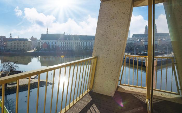 Boulevard Drobnera Residence - z widokiem na Odrę