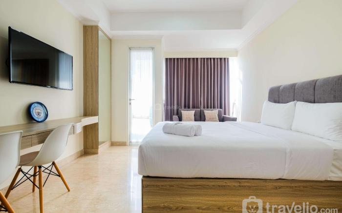 Modern Studio Menteng Park Apartment By Travelio