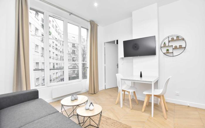 Calm Apartment -1BR/4P- Bastille